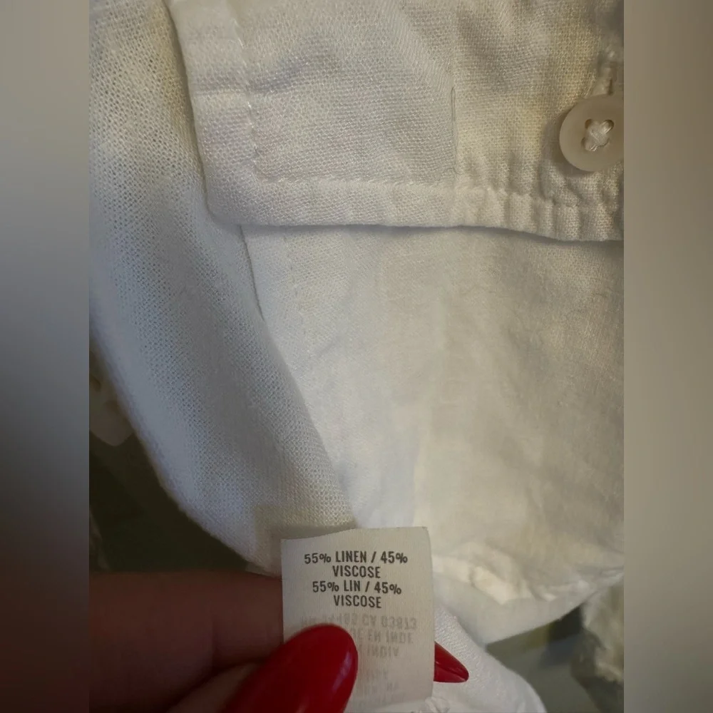 Aerie Classic White Shirt - Picture 4 of 9